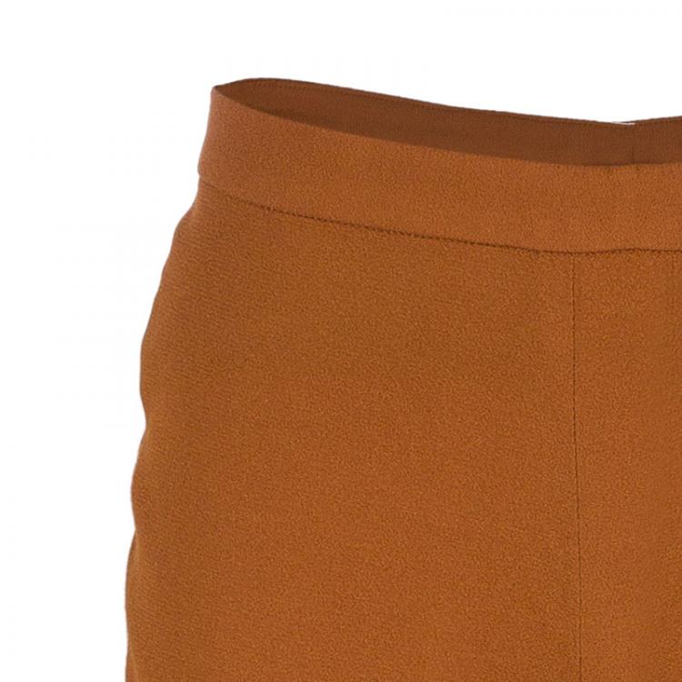Pre Owned Philosophy di Alberta Ferretti Tangerine Tapered Pants M