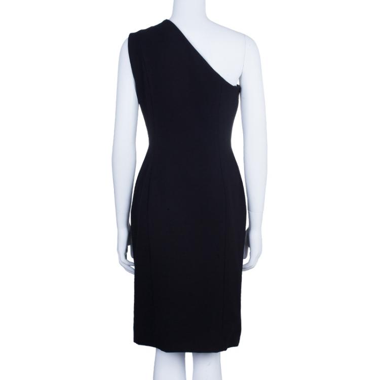 Pre Owned Philosophy Di Alberta Ferretti One Shoulder Embellished Dress M