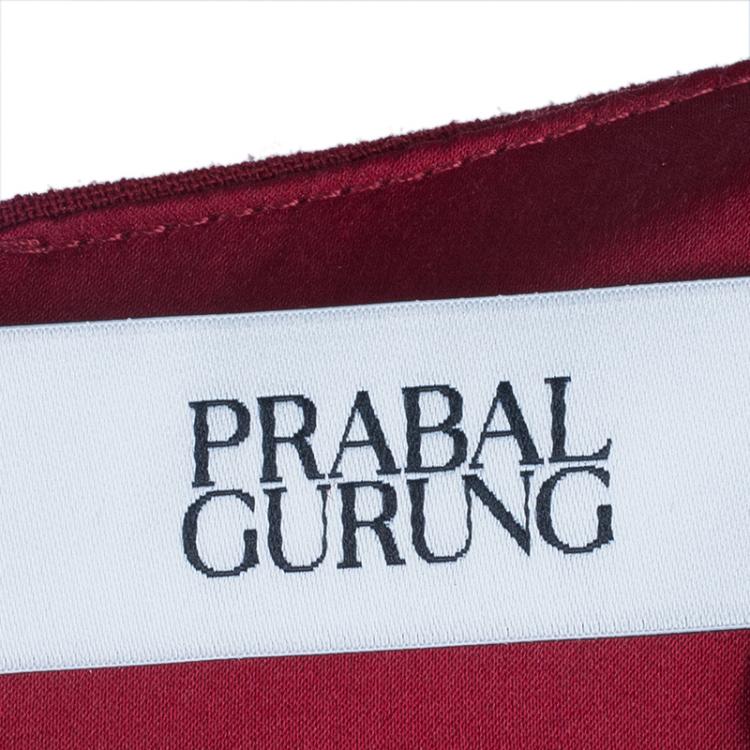 Pre Owned Prabal Gurung Peplum Dress M