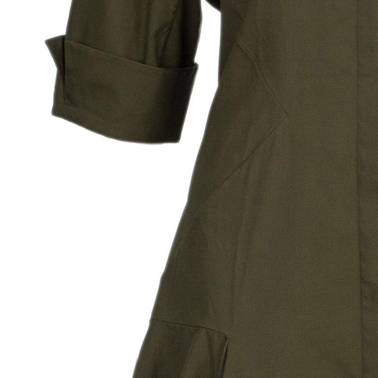 Pre Owned Prabal Gurung Flared Shirt Dress L