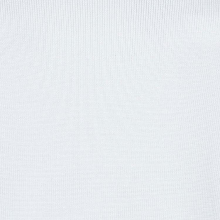 Pre Owned Prabal Gurung Monochrome Lace Top S