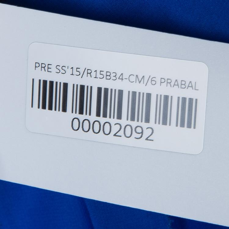 Pre Owned Prabal Gurung Blue Silk Cami Top M