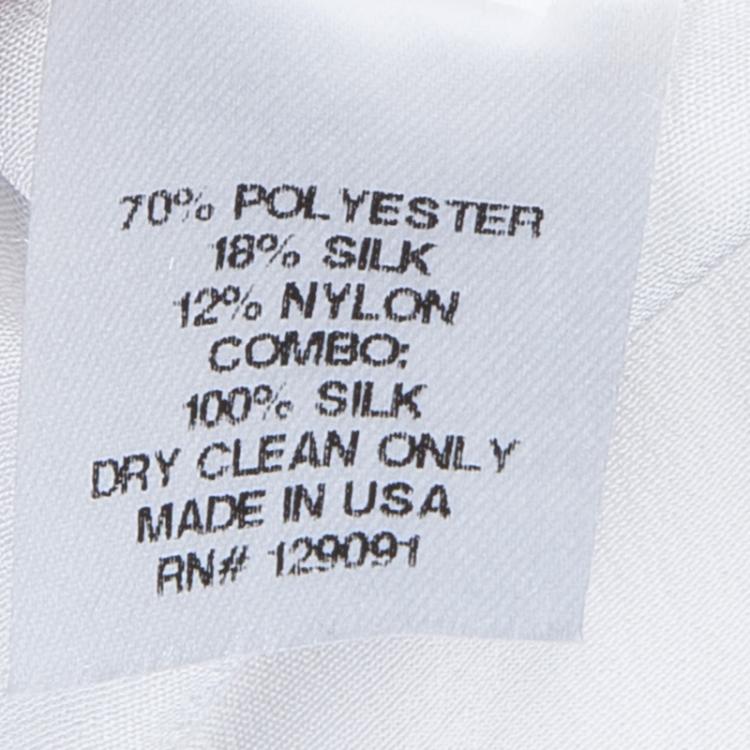 مملوكة مسبقًا Prabal Gurung Grey Fringe Detail Skirt M