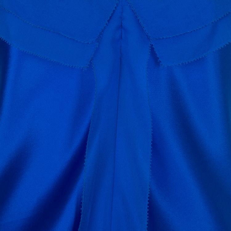 Pre Owned Prabal Gurung Blue Silk Cami Top S