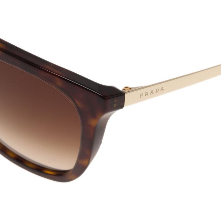 مملوكة مسبقًا Prada Tortoise Frame Cat Eye Sunglasses 