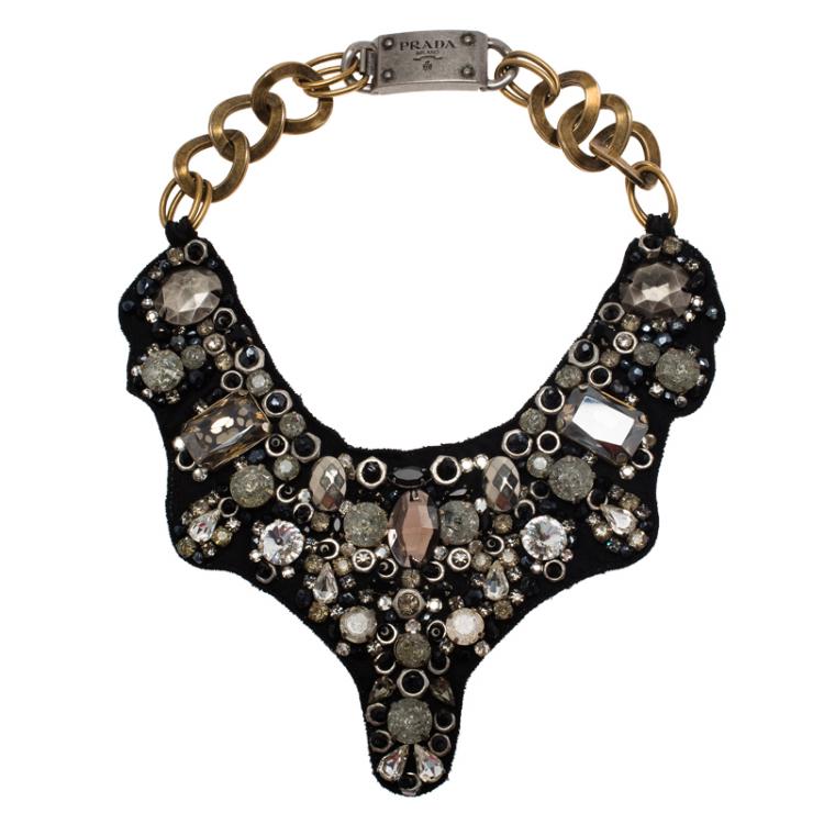 Prada nude necklace | Shop Canela Vintage – Shop Canela Vintage
