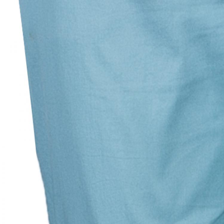 Pre Owned Prada Blue Casual Trousers M