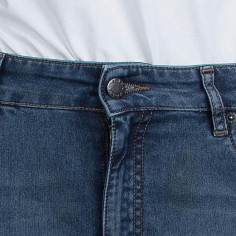 Pre Owned Prada Indigo Washed Denim Skinny Jeans M