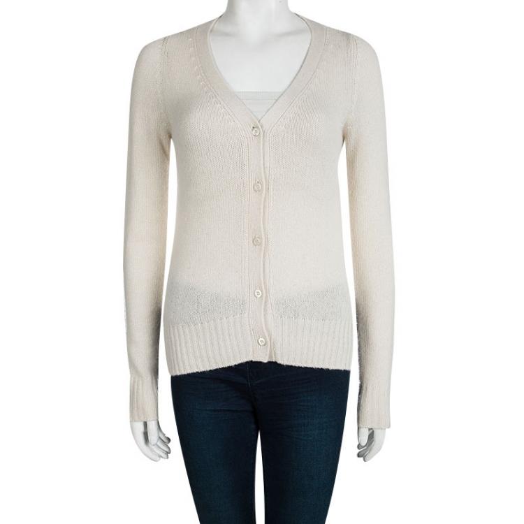 トップス 2000s prada elbow patch cardigan 2000s prada elbow patch cardigan