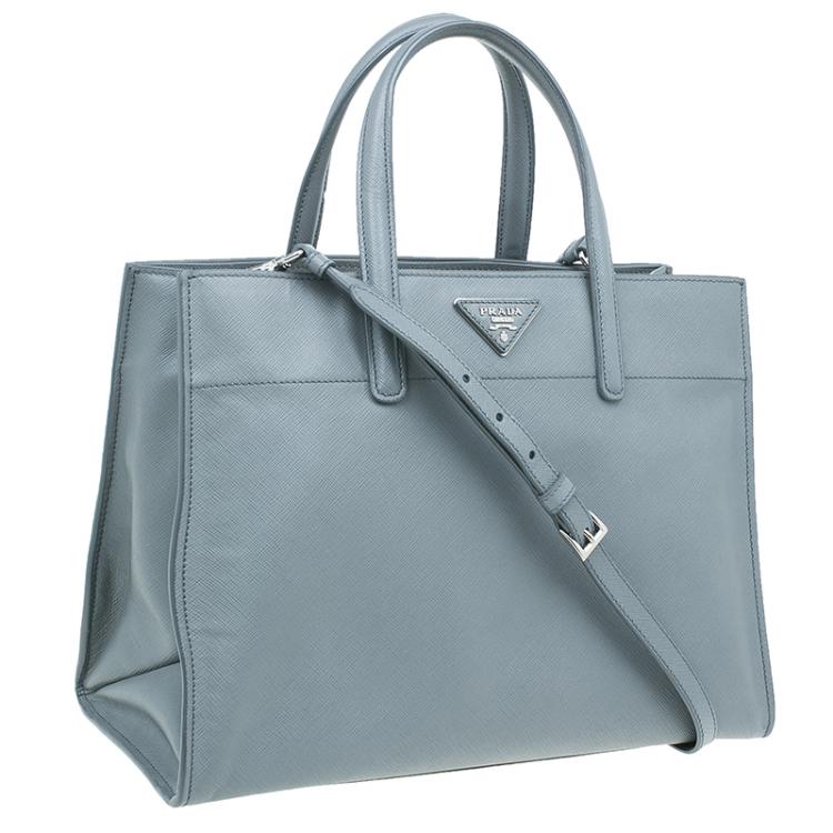 prada soft leather tote