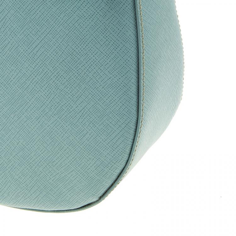 Pre Owned Prada Lago Saffiano Lux Leather Hobo