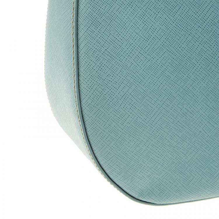 Pre Owned Prada Lago Saffiano Lux Leather Hobo