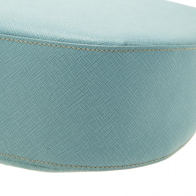 Pre Owned Prada Lago Saffiano Lux Leather Hobo