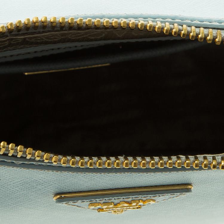 Pre Owned Prada Lago Saffiano Lux Leather Hobo