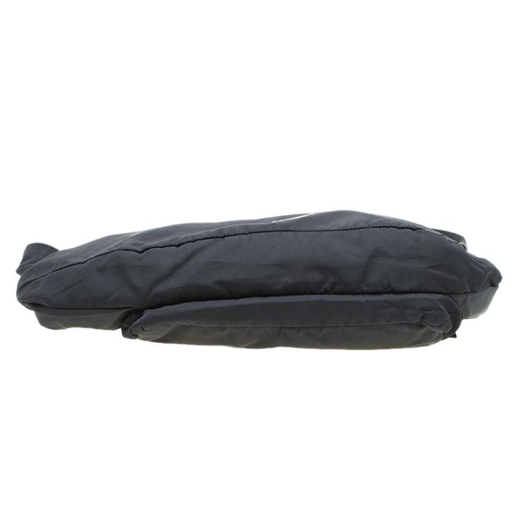 Pre Owned Prada Black Nylon Fanny Pack Bag