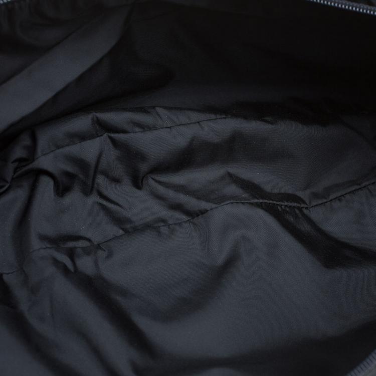 Pre Owned Prada Black Nylon Fanny Pack Bag
