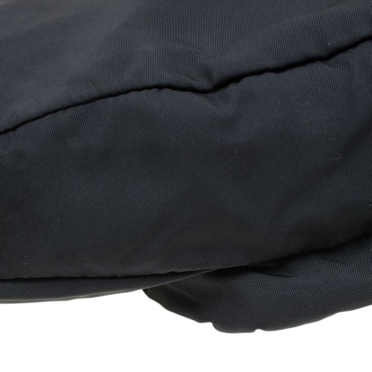 Pre Owned Prada Black Nylon Fanny Pack Bag
