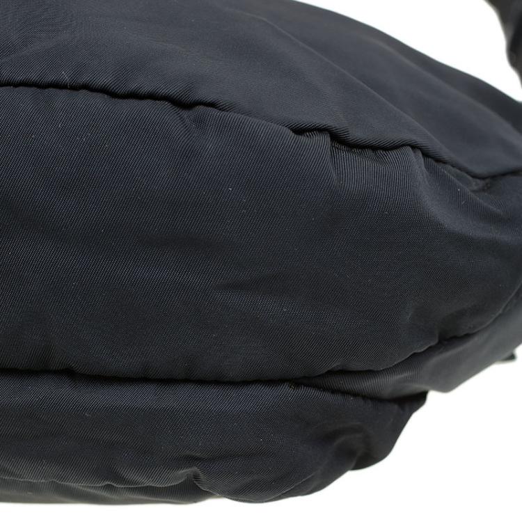 Pre Owned Prada Black Nylon Fanny Pack Bag
