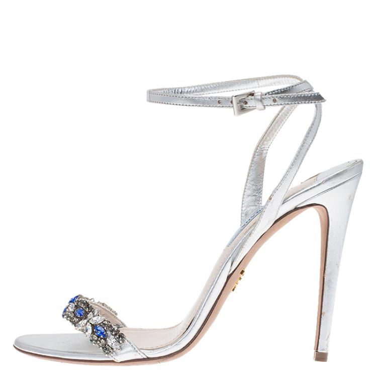 Prada 2024 jeweled shoes