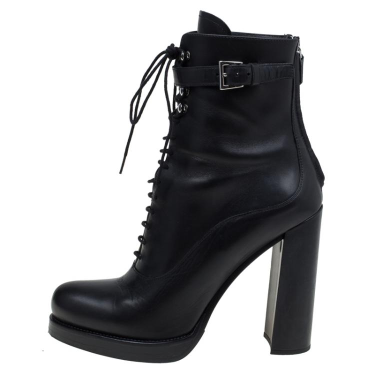 Fashion 1/6 Scale High-Heeled Combat Boots For 12