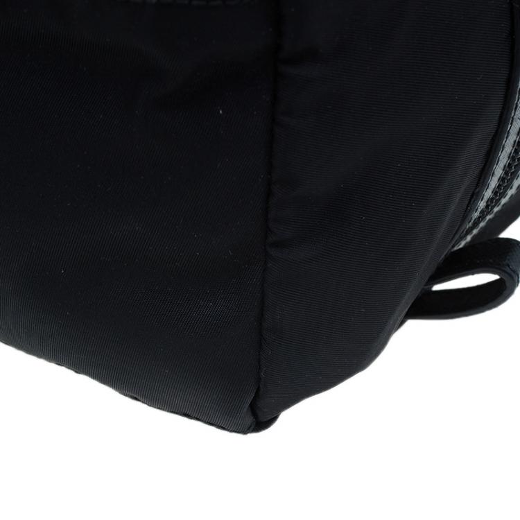 Pre Owned Prada Black Nylon Toiletry Case