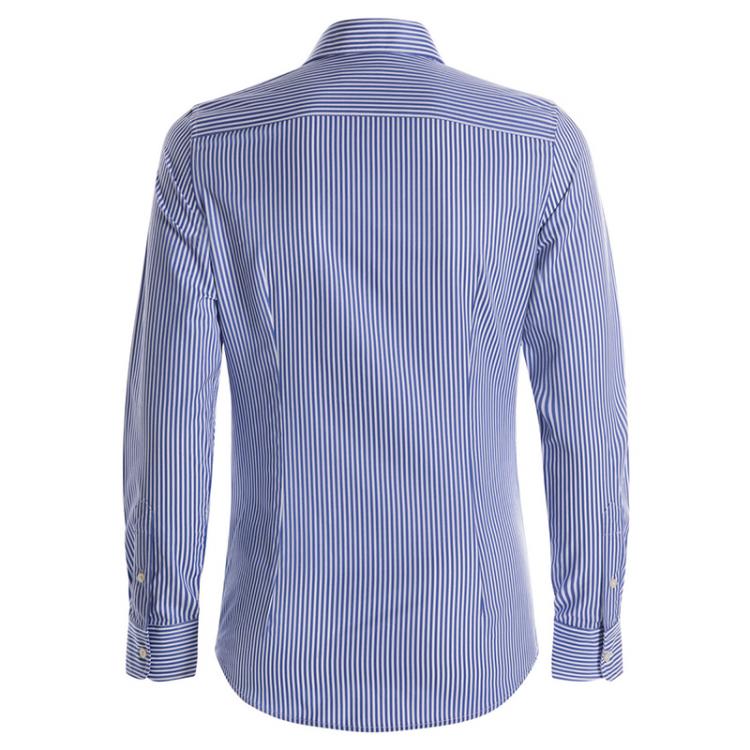 Polo Ralph Lauren Blue/White Striped Logo Long Sleeve Shirt XL