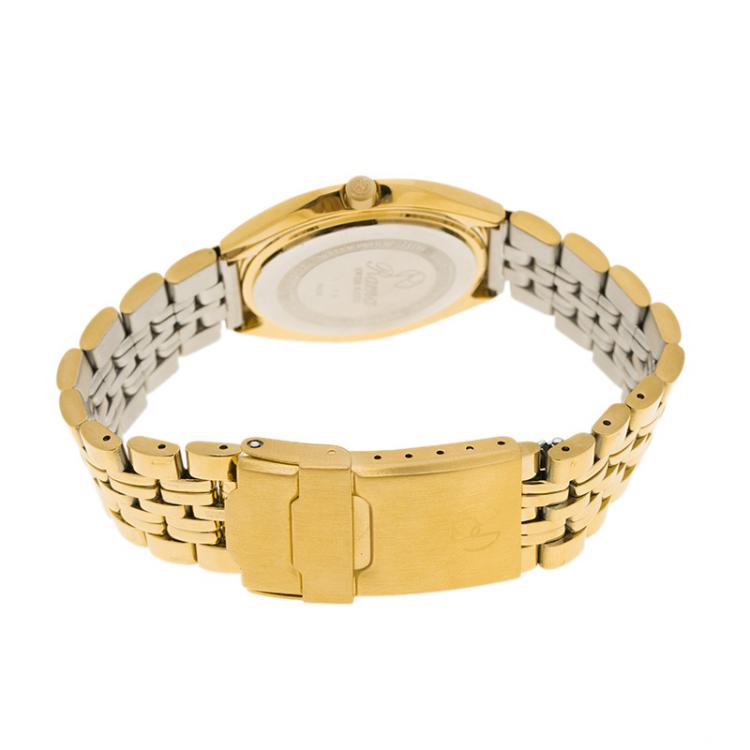 مملوكة مسبقًا Rama Swiss White Gold-Plated Stainless Steel Women's Wristwatch 40MM