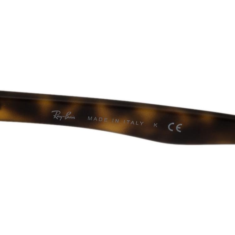 Pre Owned Ray Ban Orange RB4175 Clubmaster Oversized Sunglasses 