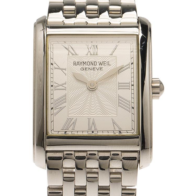 Pre Owned Raymond Weil Silver Stainless Steel Don Giovanni Women's Wristwatch 22MM