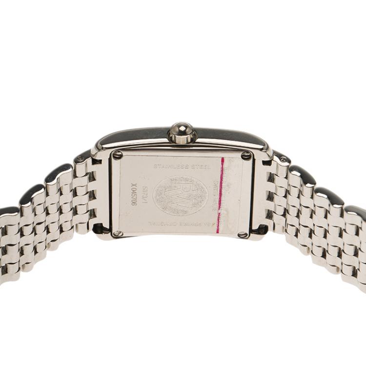 Pre Owned Raymond Weil Silver Stainless Steel Don Giovanni Women's Wristwatch 22MM