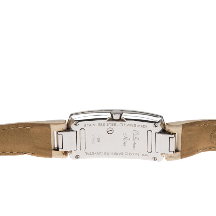 Pre Owned Raymond Weil Silver Stainless Steel Diamond Shine Women's Wristwatch 20MM