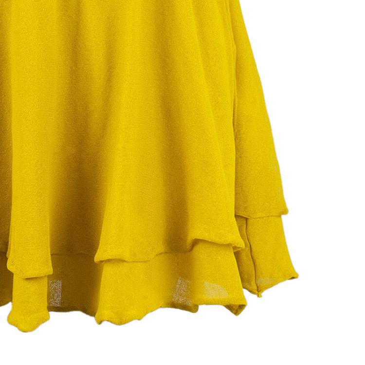 مملوكة مسبقًا RED Valentino Yellow Drop Waist Dress M