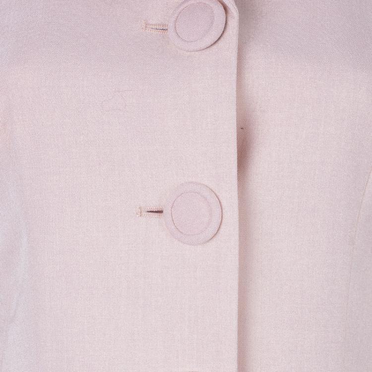 Pre Owned RED Valentino Light Pink Short Jacket S