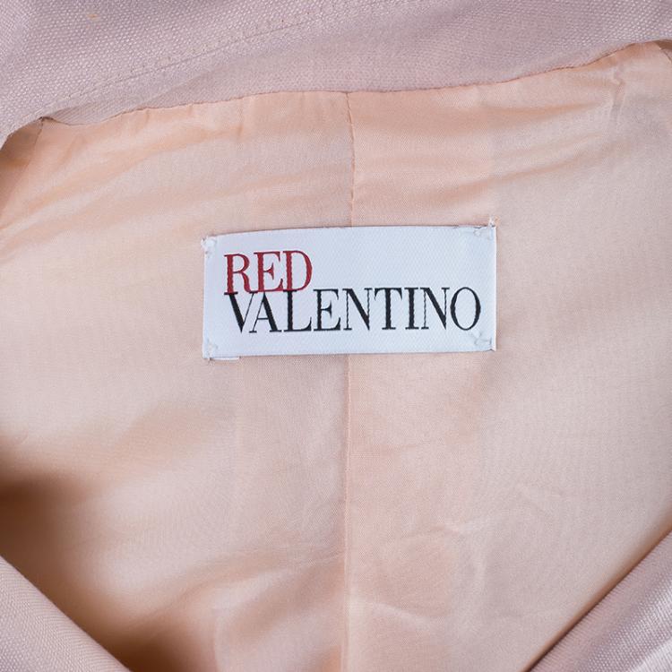 Pre Owned RED Valentino Light Pink Short Jacket S