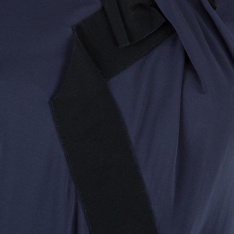 Pre Owned Red Valentino Blue Bow Detail Tunic Top S