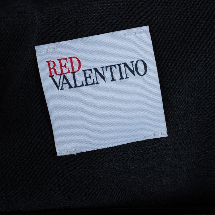Pre Owned RED Valentino Black Bow Dress M