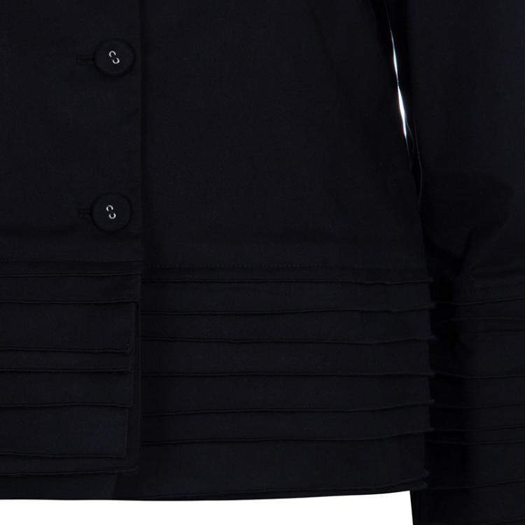 Pre Owned RED Valentino Black Layered Jacket M