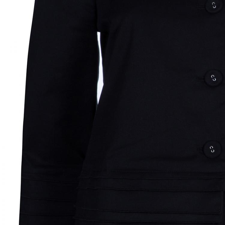 Pre Owned RED Valentino Black Layered Jacket M