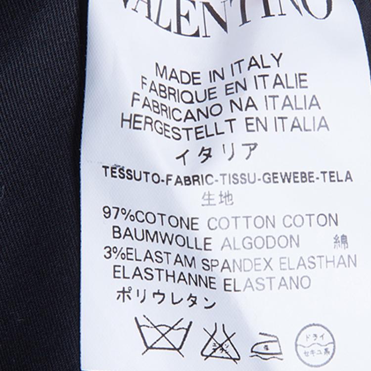 Pre Owned RED Valentino Black Layered Jacket M