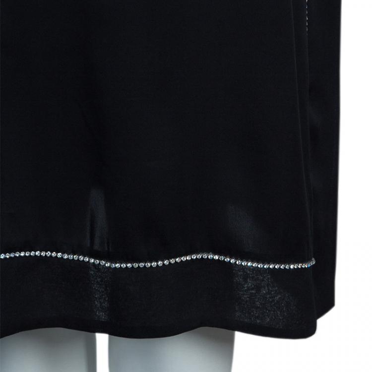 Pre Owned RED Valentino Black Tunic Dress L 