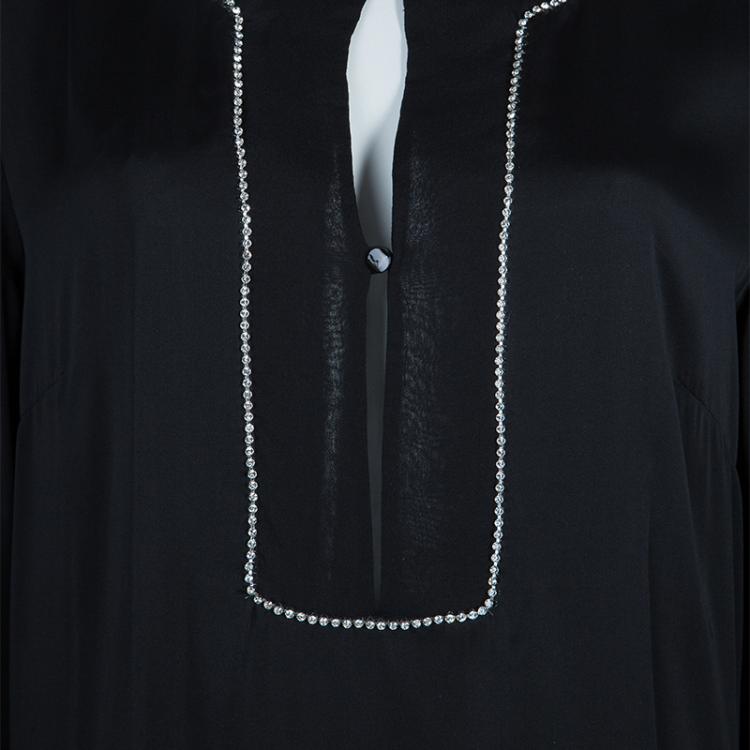 Pre Owned RED Valentino Black Tunic Dress L 