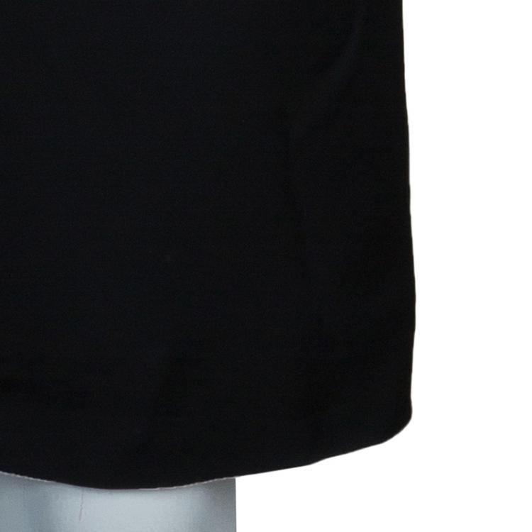 Pre Owned RED Valentino Black Deep Back Bow Detail Dress M 