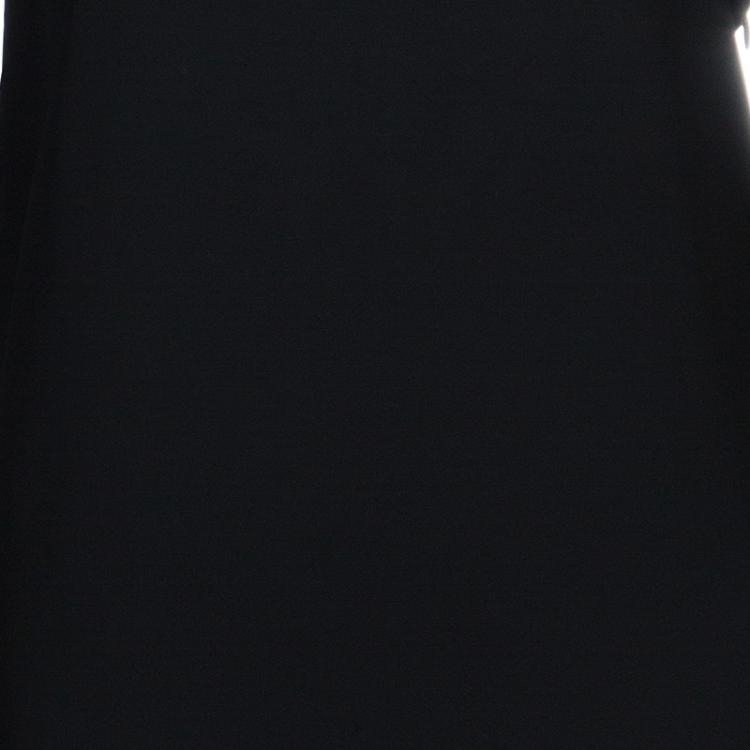 Pre Owned RED Valentino Black Deep Back Bow Detail Dress M 