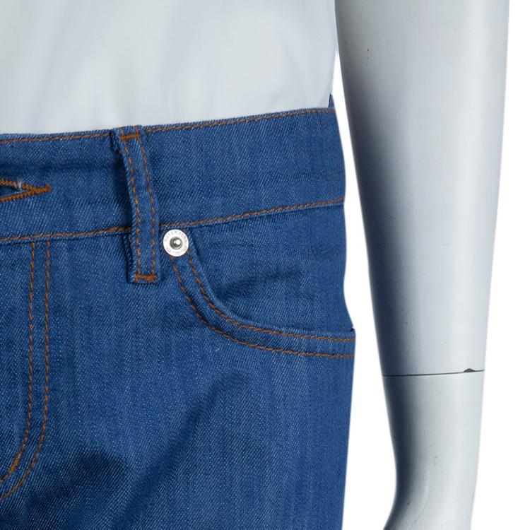 Pre Owned Red Valentino Indigo Denim Boot Cut Jeans M