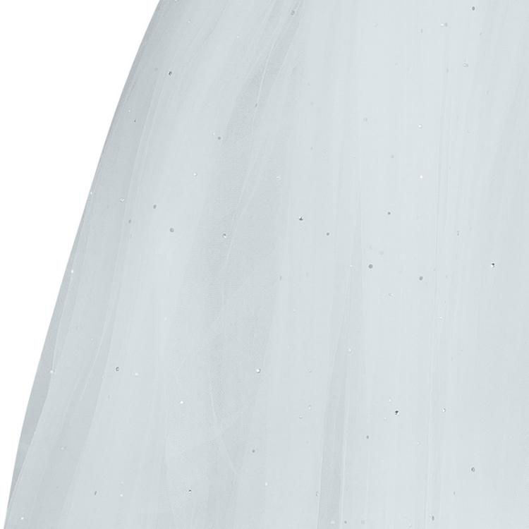 Pre Owned Reem Acra 'Alice In Wonderland' Spring 2010 Wedding Gown S