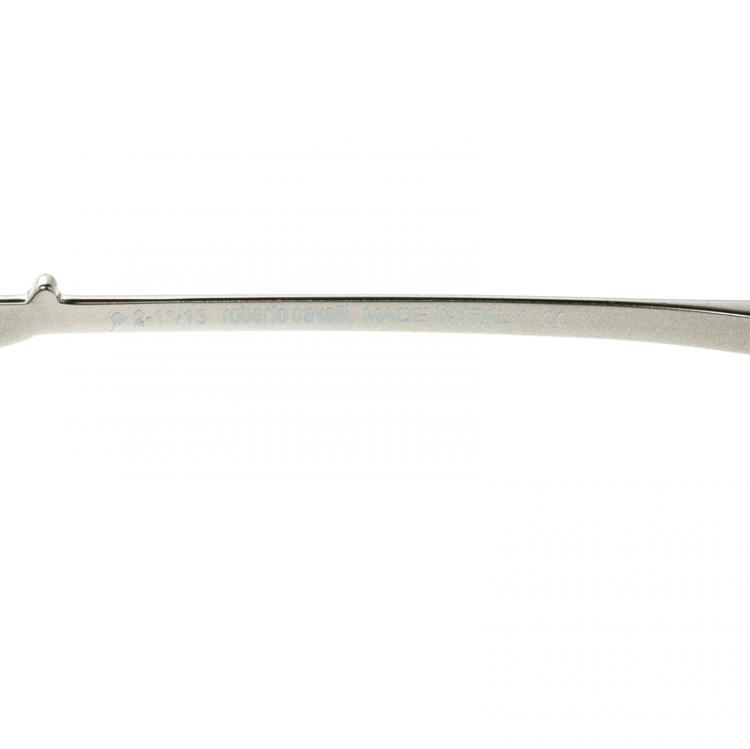 Pre Owned Roberto Cavalli Black 722S Muroroa Aviator Sunglasses