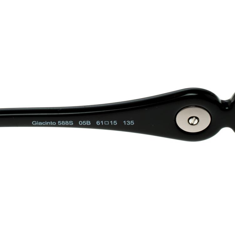 Pre Owned Roberto Cavalli Black 588S Giacinto Sunglasses