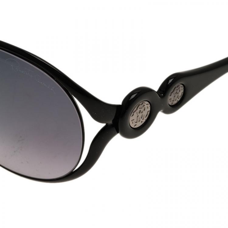 Pre Owned Roberto Cavalli Black Giacinto Sunglasses