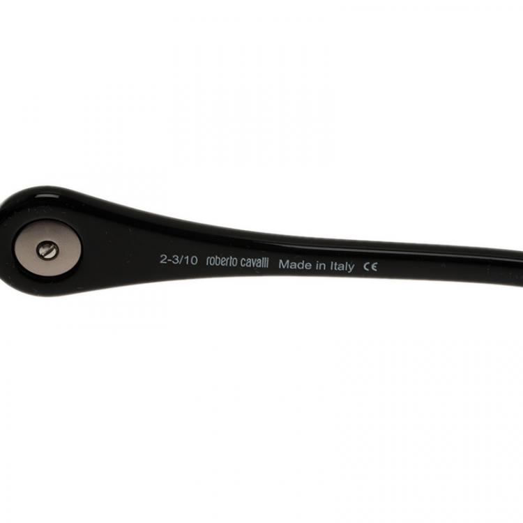 Pre Owned Roberto Cavalli Black Giacinto Sunglasses