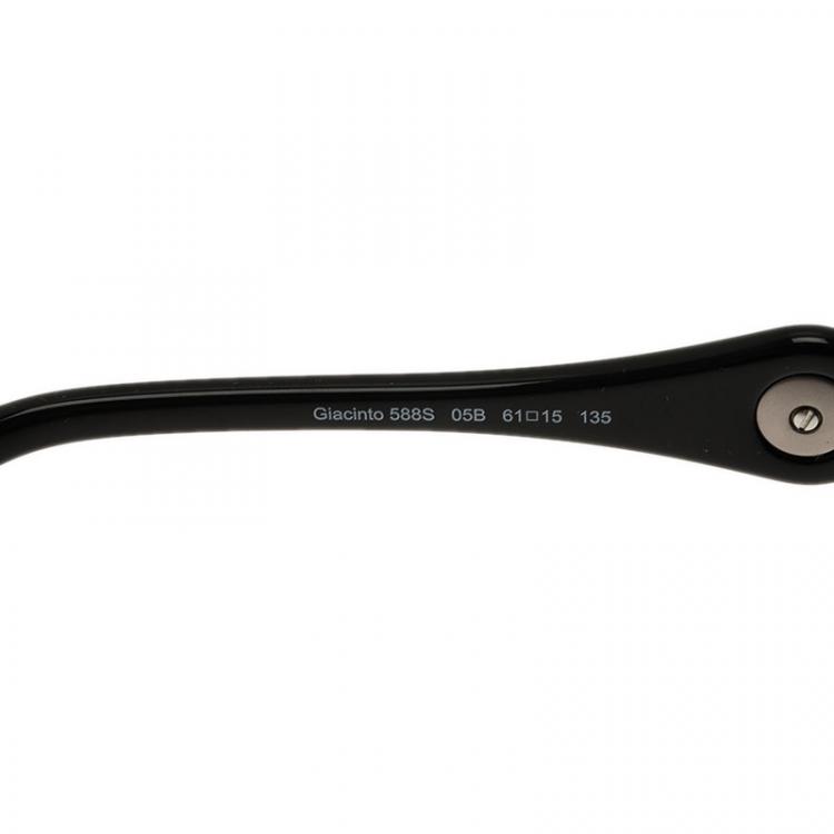 Pre Owned Roberto Cavalli Black Giacinto Sunglasses